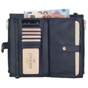 Πορτοφόλι Charm London Birmingham Navy 21425-002