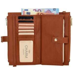 Πορτοφόλι Charm London Birmingham Καφέ 21425-005